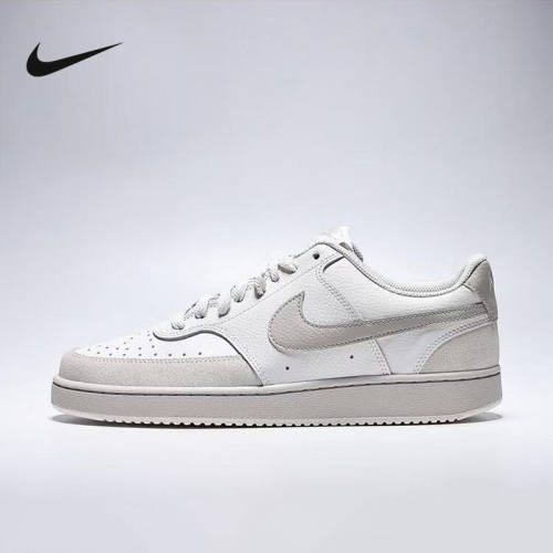 NIKE耐克男鞋COURT VISION灰白色百搭板鞋运动鞋休闲鞋IO0461-001
