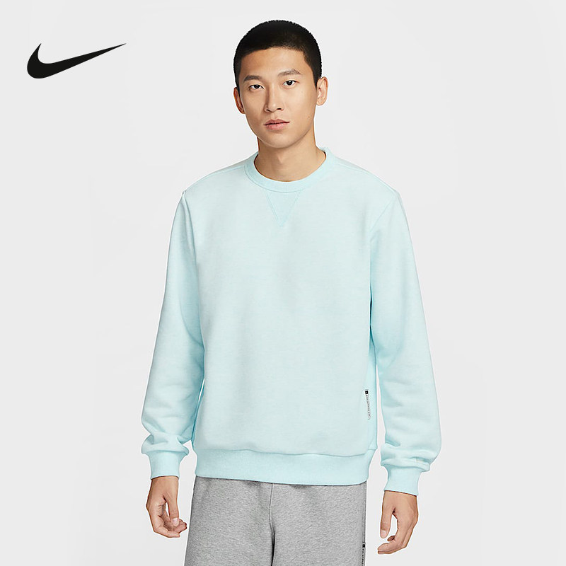 NIKE耐克冬季男套头衫DRI-FIT速干篮球运动衫圆领卫衣 FZ0221-474,运动服/休闲服装,运动卫衣/套头衫,淘宝优惠券,粉丝福利购,淘宝优惠卷