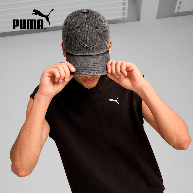 PUMA彪马夏季新款男女休闲时尚运动鸭舌帽棒球帽遮阳帽 025968-01