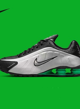 NIKE耐克男鞋SHOX R4气柱运动休闲鞋百搭复古跑步鞋HQ1988-006