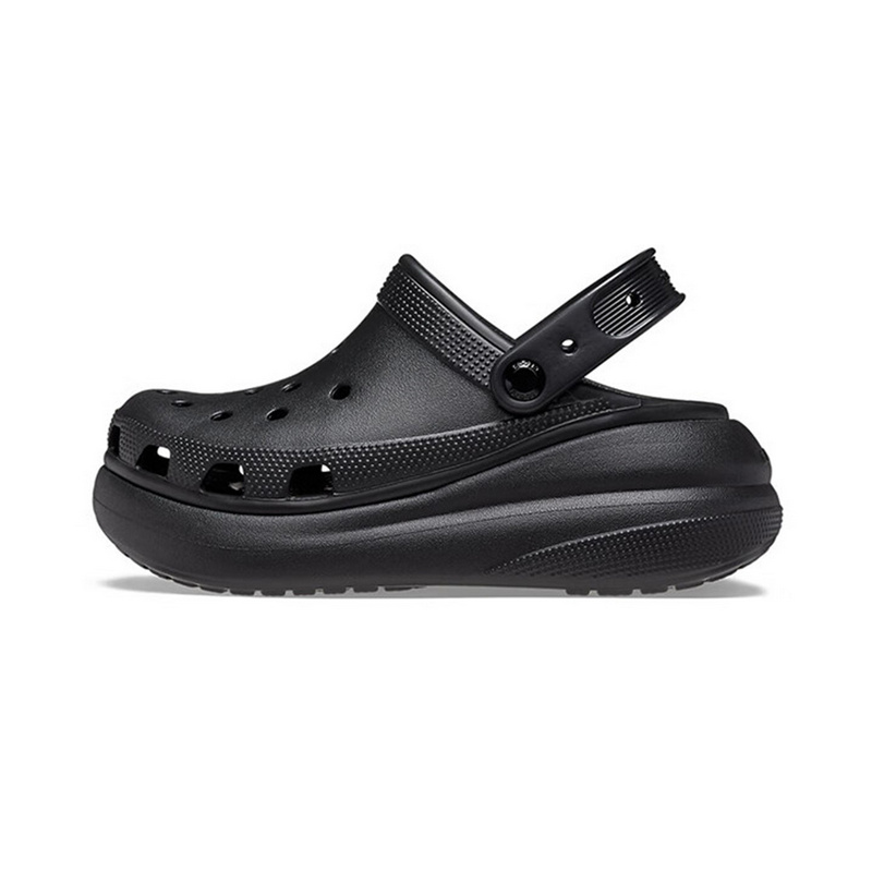 CROCS(卡骆驰)中性款经典泡芙Clog休闲舒适洞洞鞋CR207521-001