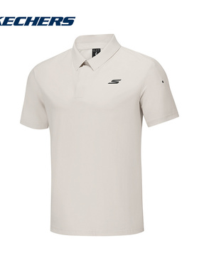 SKECHERS|（新款）2025秋男短袖衫 P325M047-021C