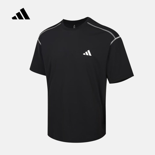 adidas阿迪达斯2026夏男MH TEE时尚舒适运动休闲短袖T恤衫 KZ0017