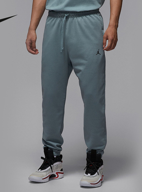 JORDAN耐克长裤DRI-FIT男速干运动裤春季灰色束脚卫裤FV8609-041