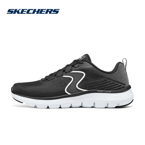 Skechers斯凯奇男鞋舒适休闲运动鞋轻质透气跑步鞋 232828/BKW
