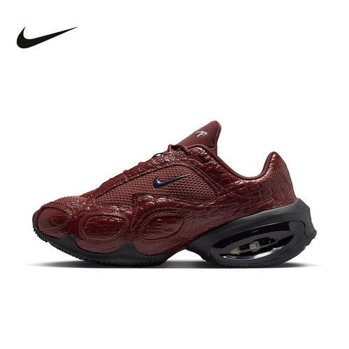 耐克女鞋Air Max Muse SE质感酒红皮革运动鞋复古跑鞋IB6689-600