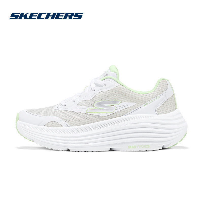 Skechers斯凯奇女鞋休闲鞋夏新款轻便舒适运动鞋 129472/WMNT - 实物图