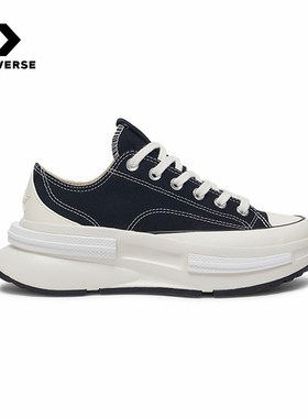 Converse匡威男女鞋Run Star LegacyCX黑白拼接夹心帆布鞋A11489C