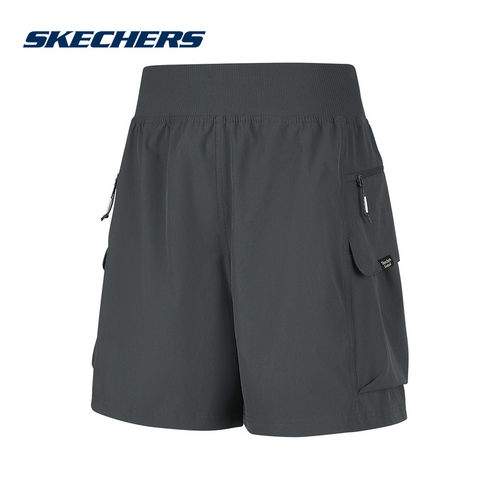 Skechers斯凯奇2026夏季女款运动休闲宽松舒适透气短裤 P326W075