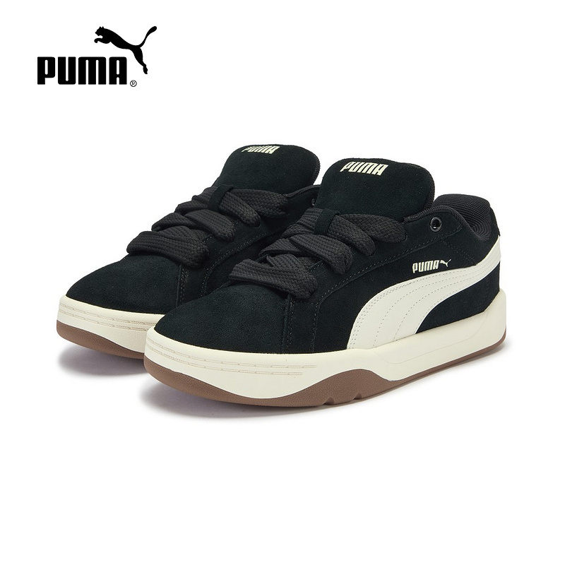 PUMA彪马厚底滑板鞋2025秋男女同款复古跑鞋PARK面包鞋406826-01