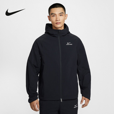 耐克NIKE PRO THERMA-FIT ADV 男子梭织外套加绒夹克HV3798-010