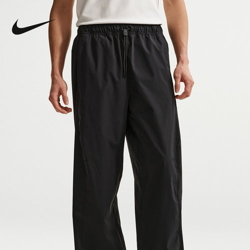 耐克NIKE夏男裤Dri-FIT速干长裤轻盈运动休闲梭织长裤IF1283-010