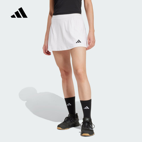 adidas阿迪达斯夏A字健身短裙裤女运动清风面料半身裙JY2113