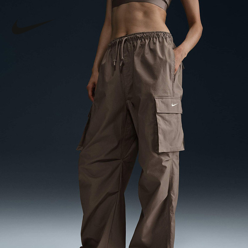 Nike耐克女裤春季大口袋宽松机能风工装裤休闲运动长裤IB1059-214,运动服/休闲服装,运动长裤,淘宝优惠券,粉丝福利购,淘宝优惠卷