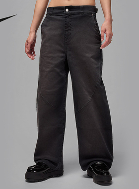 Nike耐克女裤秋季新品简约百搭宽松休闲运动长裤工装裤HQ9194-010