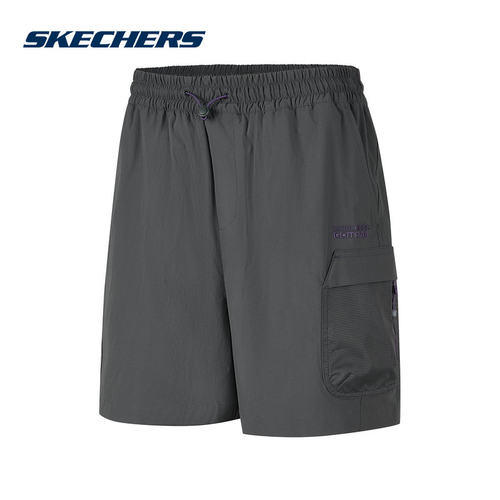 Skechers斯凯奇女装26夏女士宽松舒适休闲运动短裤 P226W054/013P