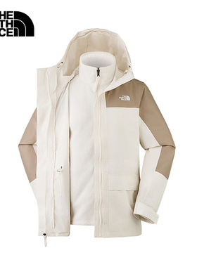 THE NORTH FACE|（新款）2025F/W女三合一夹克 NF0A8ED0DIU1