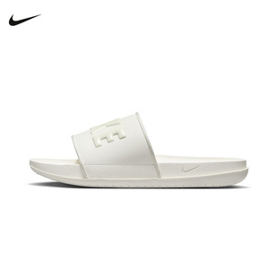 外穿出街一字拖BQ4632 户外沙滩鞋 111 白色休闲凉鞋 NIKE耐克女拖鞋