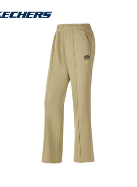 SKECHERS|（新款）2024秋女针织长裤 P324W042-01EW