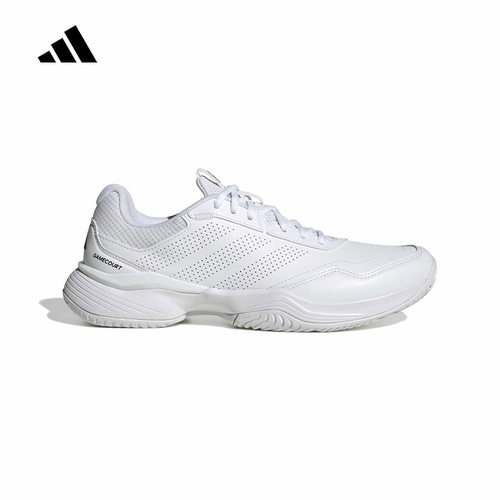 adidas阿迪达斯2026秋GAMECOURT 3男运动鞋小白鞋网球鞋 KI3606