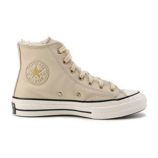 CONVERSE匡威1970s秋冬新款男女鞋皮质加绒高帮休闲帆布鞋A12443C
