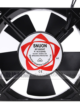 DP201AT/SF12025AT P/N2122HBL HSL 全新SUNON建准12CM 220V风扇