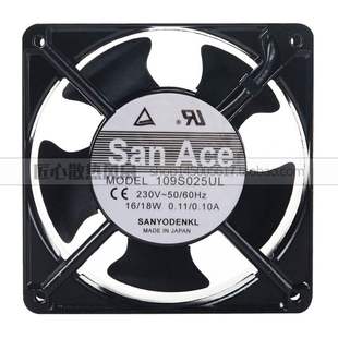 109S025UL 12W 12038 机柜交流散热风扇 230V 12CM 220V
