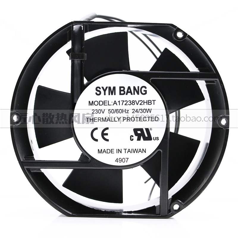 全新SYM A17238V2HBT 230V 50/60Hz 24/30W BANG散热风扇风机