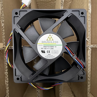 MISIEREB SHLF1212SHE-18 DC 12V 1.20A 12厘米PWM散热风扇