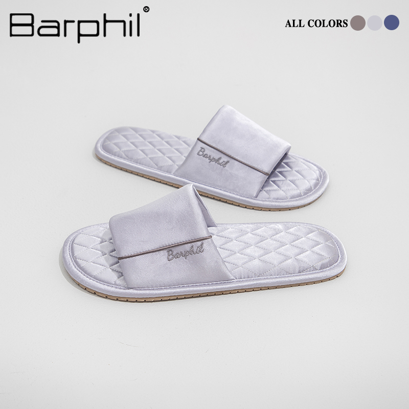 Barphil拖鞋男士家居2025新款室内防滑软底情侣凉拖鞋四季家用女