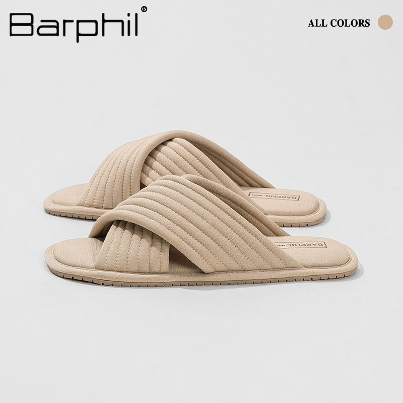 Barphil拖鞋室内家居2025年新款春秋棉拖鞋防滑软底凉拖鞋情侣款