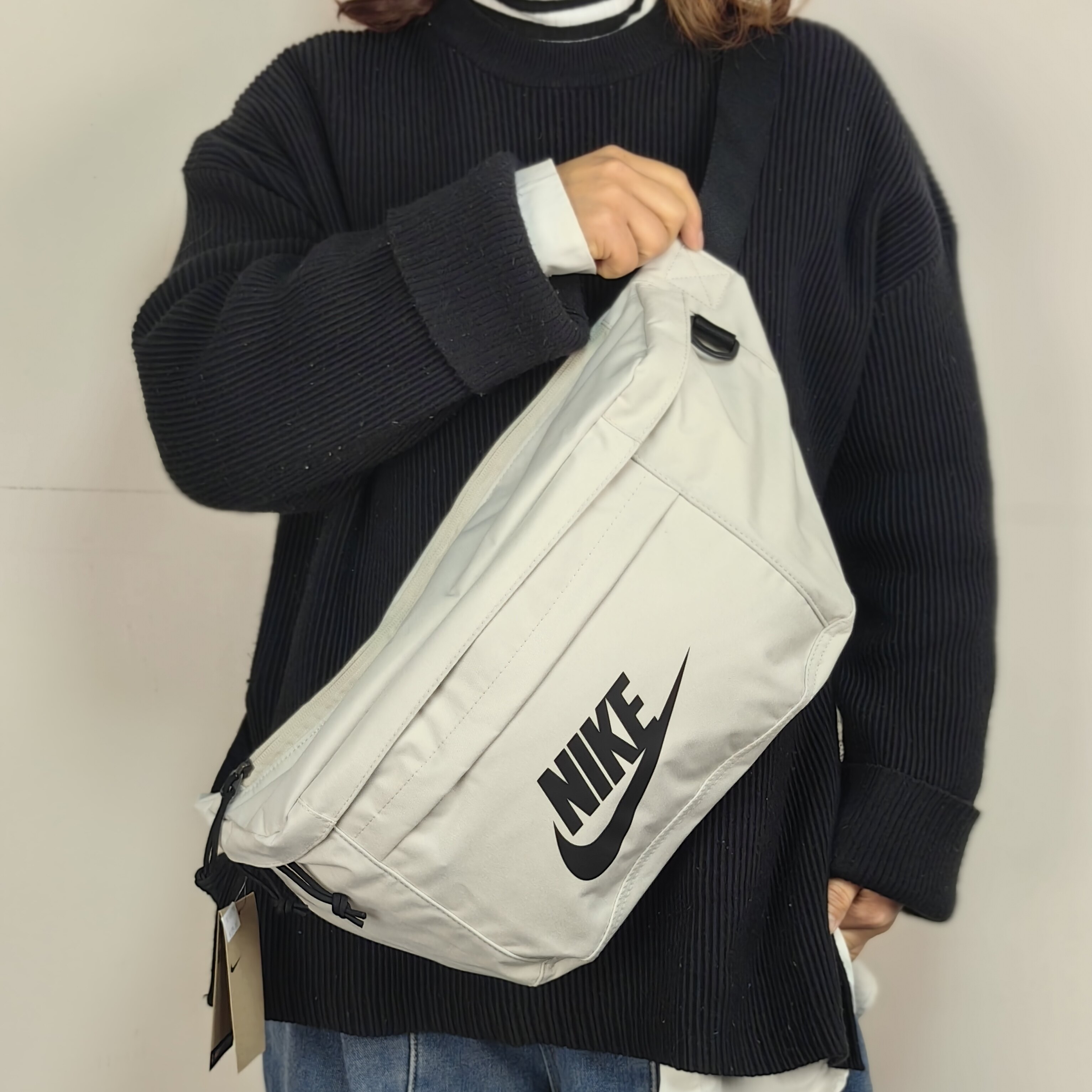 耐克Nike腰包男女包新款运动包大容量单肩包斜挎包胸包BA5751-072