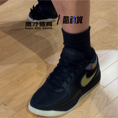 Nike黑色男子舒适耐磨篮球鞋