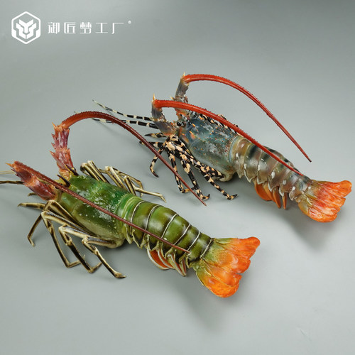 御匠梦工厂仿真青龙虾花龙虾模型