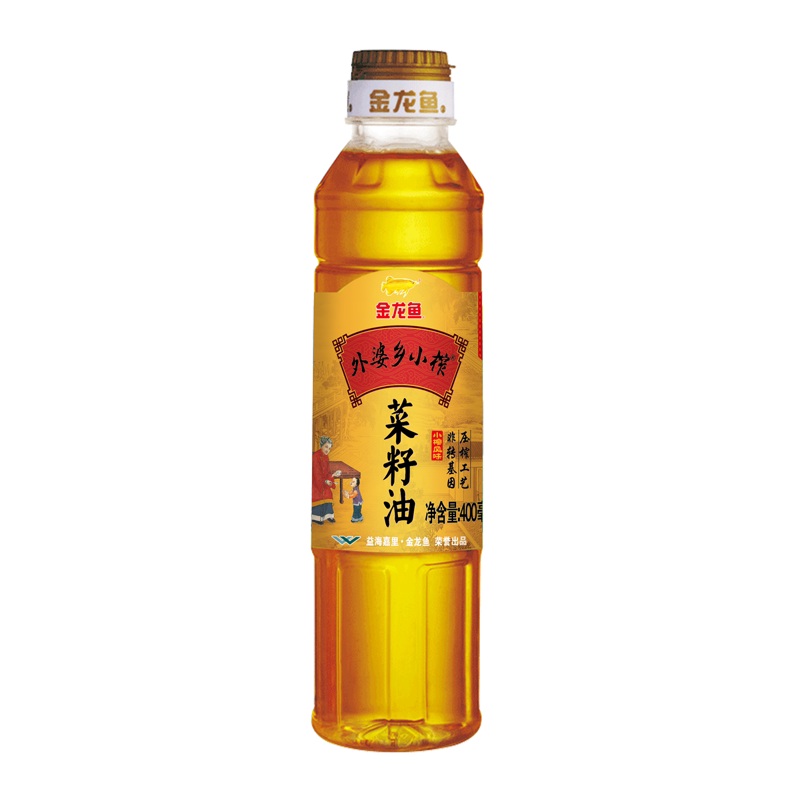 金龙鱼菜籽油400ML小瓶装