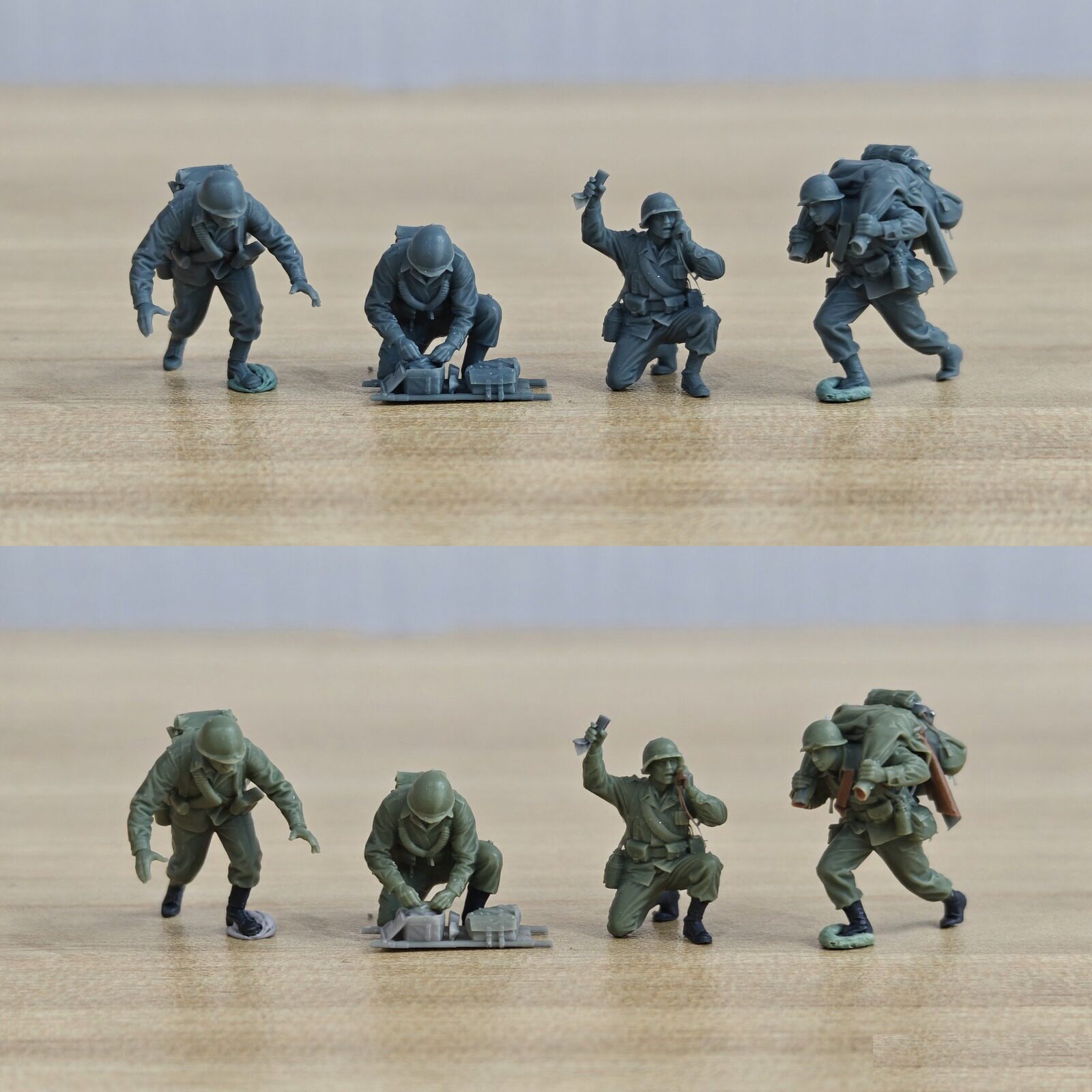 MRY-SFW SSTR643  越南战争.汉堡山之战战地医护兵4人组  4pcs