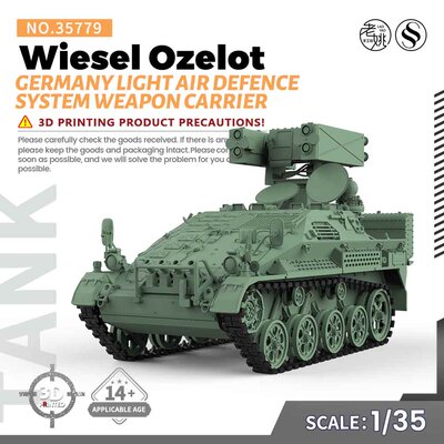 SS35779 1/35 军事模型 德国 鼬鼠2 防空武器运载车 Ozelot