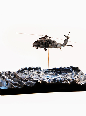 老姚手工坊 各比例 场景模型 水景地台  1set