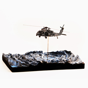 水景地台 场景模型 1set 各比例 老姚手工坊