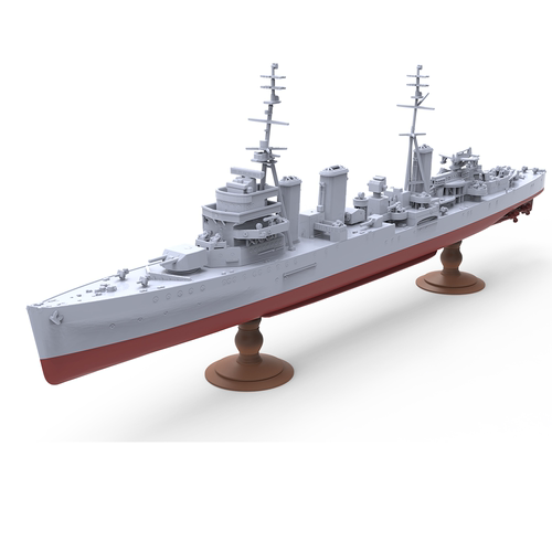 SSC3000607/S 1/3000 军事模型 二战英国绿宝石 (E 级) 进取号D52