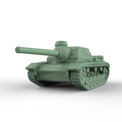 MRY-SFW SS120615 1/120 军事模型 苏联 SU-85I 坦克歼击车