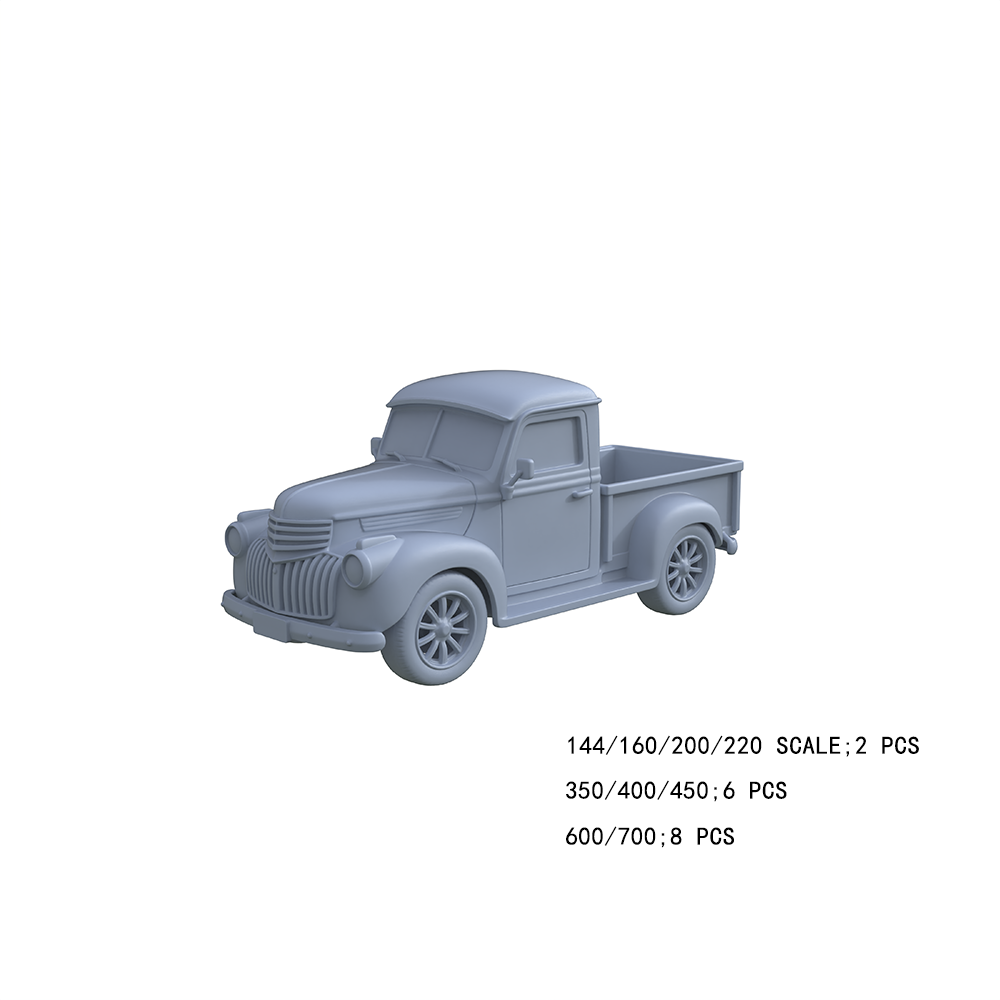 3D 打印复古经典皮卡素模 可 DIY 上色还原‘美式老卡车’配色,玩具/童车/益智/积木/模型,其他模型玩具,淘宝优惠券,粉丝福利购,淘宝优惠卷