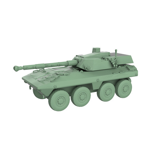 SS350980 1/350 军事模型 捷克ZUBR PSP坦克歼击车 V2.0 4pcs