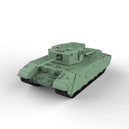 预售SSMODEL SS35138 1/35 军事模型 英国 A33奋进号重战车