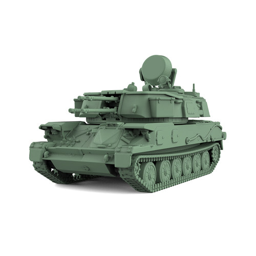 SS220806 1/220 军事模型 苏联 ZSU-23-4 石勒喀河 自行防空炮