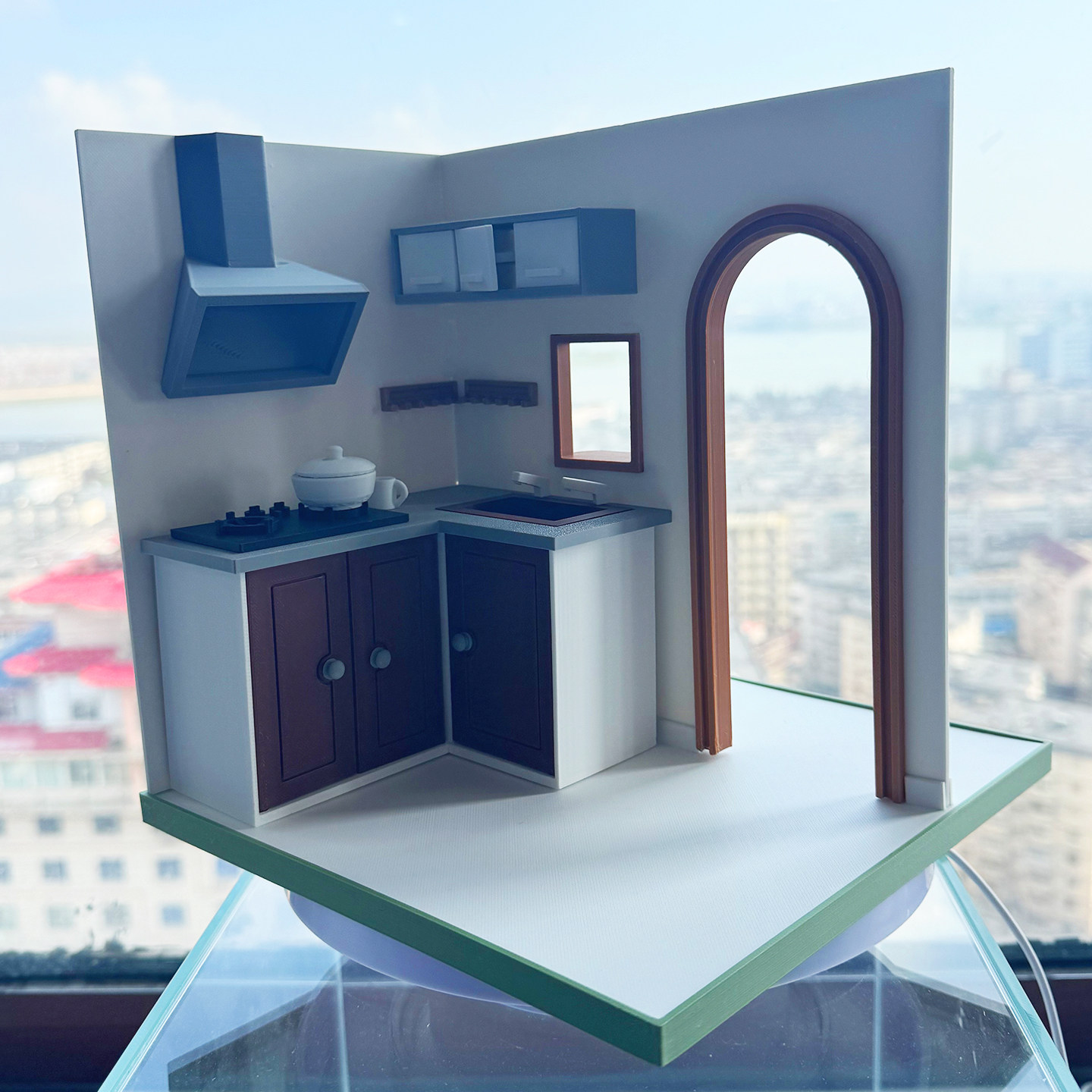 3D打印  娃娃屋 创意摆件 桌面场景 迷你模型 OB娃 厨房一角,玩具/童车/益智/积木/模型,其他模型玩具,淘宝优惠券,粉丝福利购,淘宝优惠卷