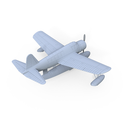 老姚手工坊 LYR350218 1/350 军事模型美国海军OS2U 翠鸟水上飞机