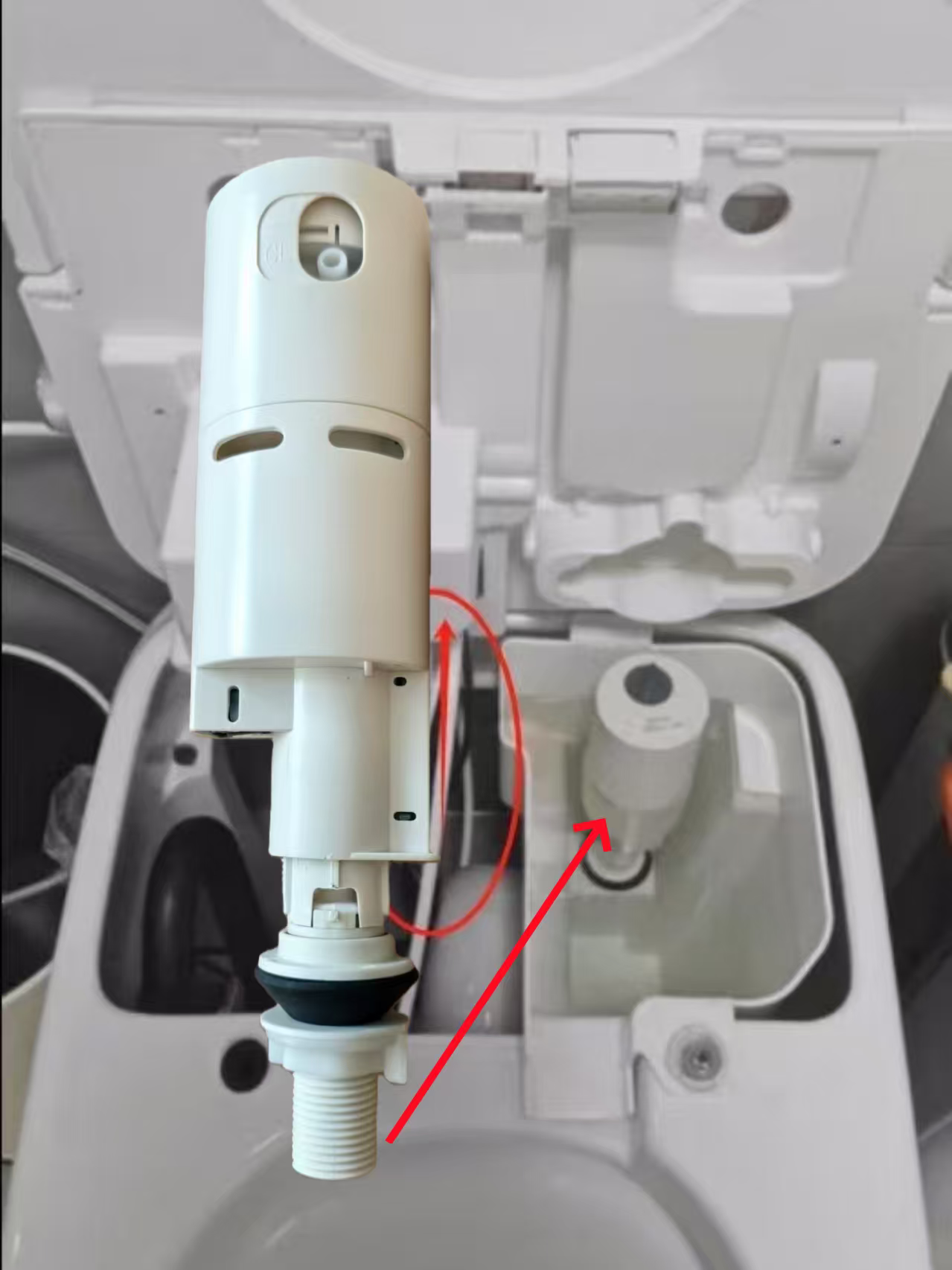 智能马桶下沉水箱，侧边水箱，半边水箱。通用进水器高度调高调低