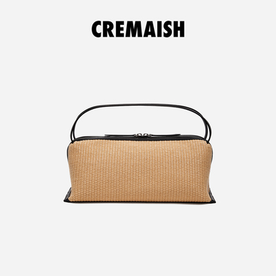 CREMAISH编织漫行包小众设计感