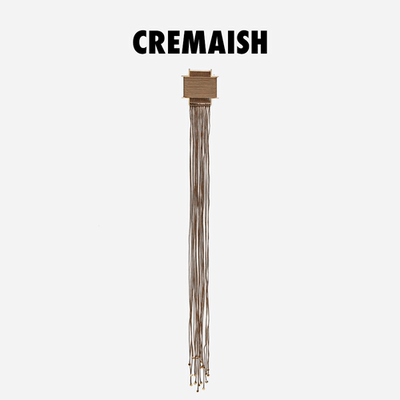CREMAISH绕绳流苏胸针